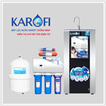 Máy lọc nước thông minh Karofi IRO 1.1 - 7 cấp, có báo thay lõi, tủ IQ